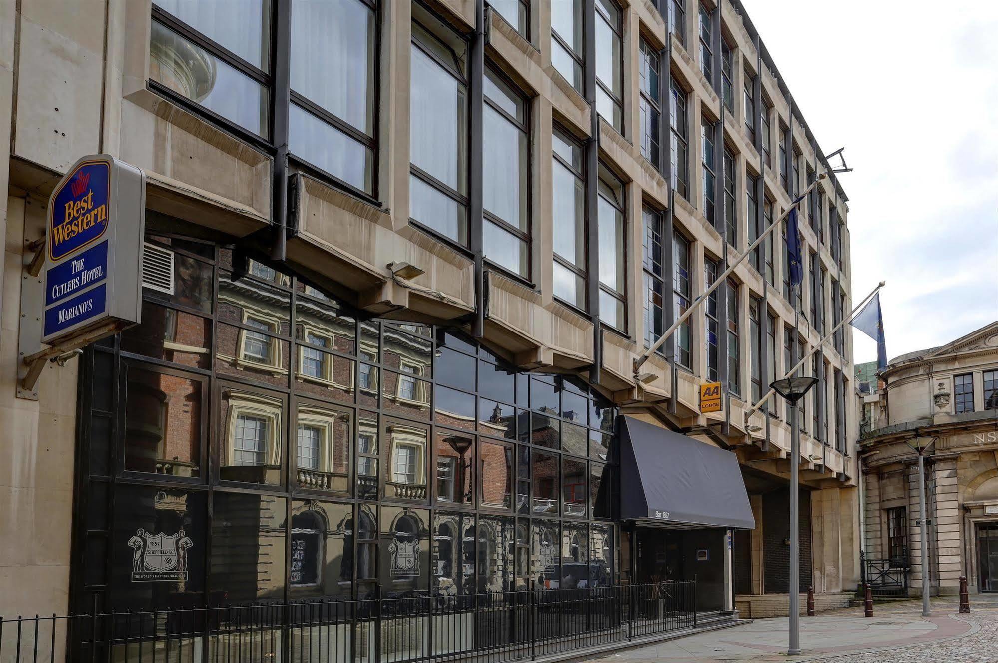 Best Western Sheffield City Centre Cutlers Hotel Extérieur photo